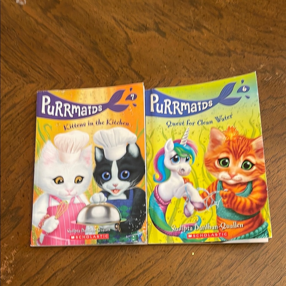 Purrmaids Children's Books Set